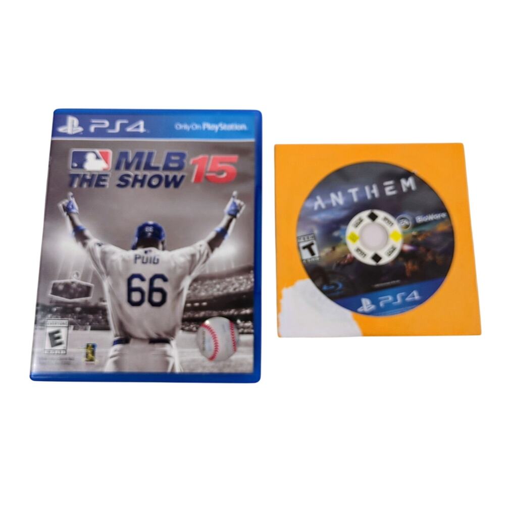 MLB The Show 15 (PlayStation 4 PS4) Complete w/ Case & Manual + BONUS Anthem